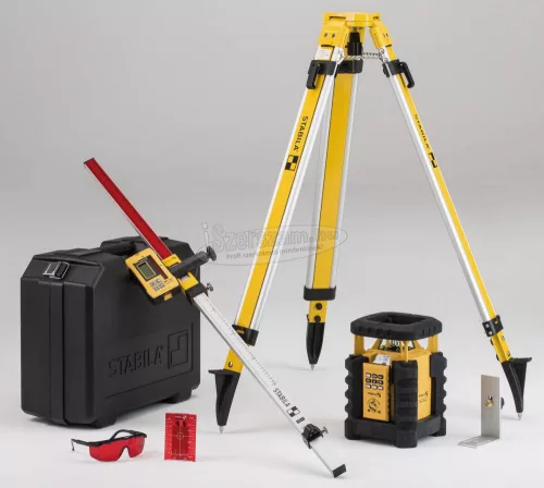 Stabila LAR 350, 9-pcs Rotációs lézer Önszintező Hatótáv (max.):800 m 19111