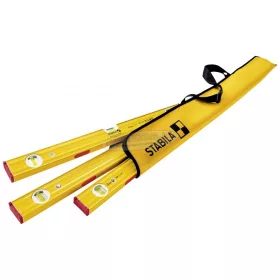   Stabila PRO SET 80 ASM 19716 Wasserwaagen-Set 30 cm, 60 cm, 120 cm 0.5mm/m 19716