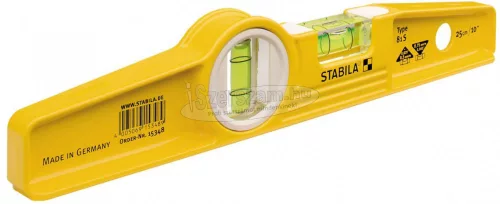 Stabila Type 81 S Torpedo 2501 Torpedó vízmérték 25 cm 0.75mm/m 2501