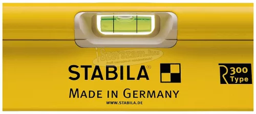 Stabila Könnyűfém vízmérték 0.5mm/m Type R 300 több méretben