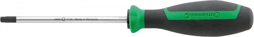 Stahlwille 4650 T 20 TX-SCHRAUBENDREHER MIT DRALL-GRIFF TX csavarhúzó T 20 46503020