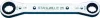 Stahlwille 25AN 5/8 X 11/16 41563638 Kettős racsnis csillagkulcs 41563638
