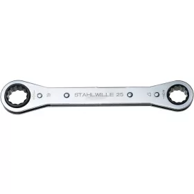  Stahlwille 25 14 X 15 41131415 Kettős racsnis csillagkulcs 14-15mm 41131415