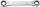 Stahlwille 25 14 X 15 41131415 Kettős racsnis csillagkulcs 14-15mm 41131415