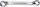Stahlwille 180 A 9/16 X 5/8 41603436 Csillagkulcs 41603436