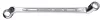 Stahlwille 20 14 X 15 41041415 Csillagkulcs 14-15mm DIN 838, DIN ISO 10104 41041415