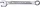 Stahlwille 40571616 130 A 1/4" csillag-villáskulcs 40571616