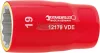 Stahlwille 12179 VDE-14 03370014 kettős hatlap Dugókulcs 14mm 1/2" 3370014