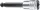 Stahlwille 54 KK 6 03280006 1/2" (12.5mm) rátűzőkulcs (bit-dugókulcs) 6mm 1/2" 3280006