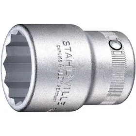   Stahlwille 55 A 1 1/8 05410052 kettős hatlap Dugókulcs 1 1/8 3/4" (20mm) 5410052