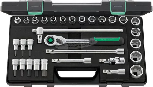 Stahlwille 52/54/25/6QR KN 96031240 Dugókulcs készlet 1/2" 96031240