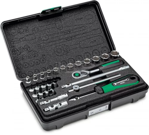 Stahlwille 40/24/6QR KN 96011182 Dugókulcs készlet 1/4" 96011182