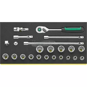   Stahlwille TCS 3/8" ZOLL 456/16/7 QR 96830370 Dugókulcs készlet 96830370