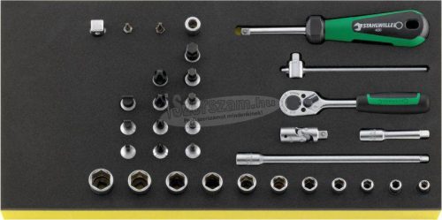Stahlwille TCS 40/41/44/8 96830217 Dugókulcs készlet 96830217