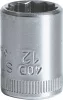 Stahlwille 40 D 12 01030012 kettős hatlap Dugókulcs 12mm 1/4" 1030012