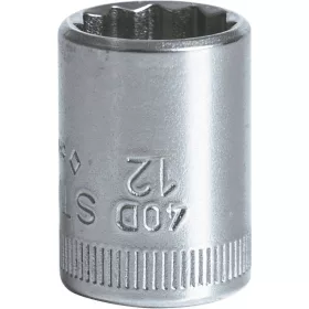   Stahlwille 40 D 12 01030012 kettős hatlap Dugókulcs 12mm 1/4" 1030012