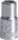 Stahlwille 40 D 6 01030006 kettős hatlap Dugókulcs 6mm 1/4" 1030006