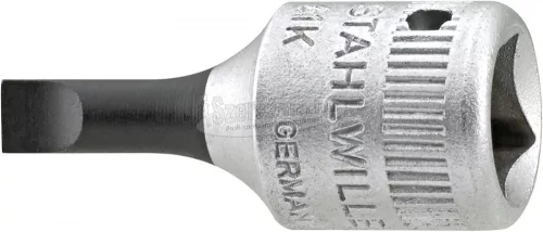 Stahlwille 41 K 1.2X8 SCHRAUBENDREHEREINSATZ 1/4" ZOLL 01280012 1/4" rátűzőkulcs (bit-dugókulcs) 1/4" 1280012
