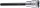 Stahlwille 2049 6 02151006 3/8" rátűzőkulcs (bit-dugókulcs) 6mm 3/8" 2151006