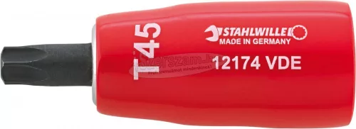 Stahlwille 12174 VDE T 45 02390045 rátűzőkulcs (bit-dugókulcs) T 45 3/8" 2390045