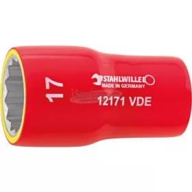   Stahlwille 12171 VDE-13 02380013 kettős hatlap Dugókulcs 13mm 3/8" 2380013