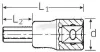 Stahlwille 54 4 03050004 6szög Rátűzőkulcs 4mm 1/2" 3050004