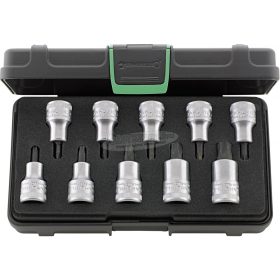   Stahlwille 54TX/10 részesKN 96032005 TORX Rátűzőkulcs készlet 10 részes 1/2" 96032005
