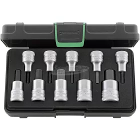   Stahlwille 54/10 KN 96031508 6szög Rátűzőkulcs készlet 10 részes 1/2" 96031508