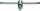Stahlwille 404QR QUERGRIFF 1/4" ZOLL MIT QUICK RELEASE 11071000 T fogantyú Meghajtás (csavarhúzó) 1/4" 1db 11071000