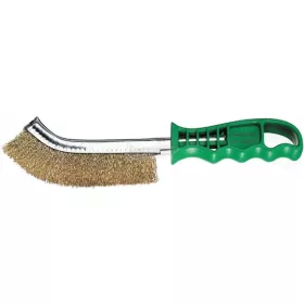   Stahlwille 12377 DRAHTBUERSTE Drótkefe Acélhuzal, Sárgaréz 270mm 1db 77090010