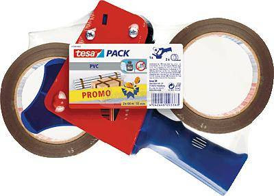 tesa Ragasztószalag adagoló Barna 66m x 50mm pengevédővel 57108-00-01