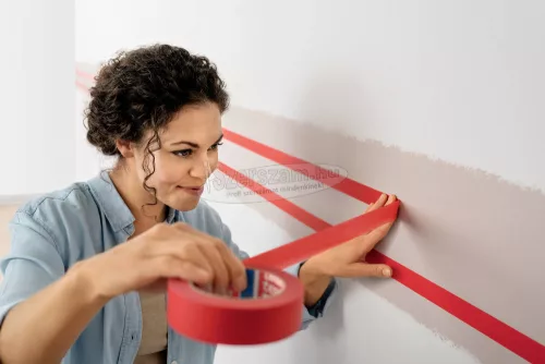 tesa EXCELLENT Krepp szalag Piros 50m x 50mm 2db 56549-00000-00