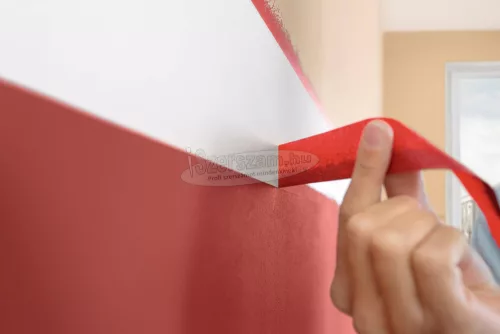 tesa EXCELLENT Krepp szalag Piros 50m x 50mm 2db 56549-00000-00