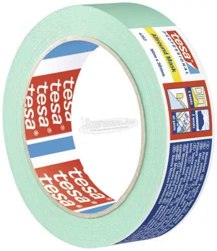 tesa ALLROUND MASK Krepp szalag Menta 50m x 30mm 1db 04352-00002-00