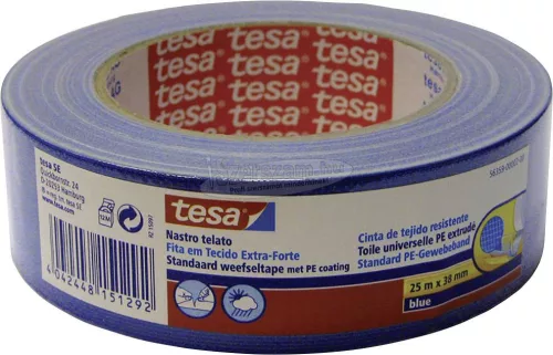 tesa Szövet ragasztószalag Kék 25m x 38mm 1db 56359-00002-00