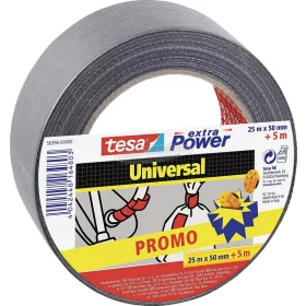   tesa UNIVERSAL Szövet ragasztószalag Ezüst 30m x 50mm 1db 56396-00000-00