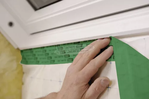 tesa Párazáró szalag Zöld 25m x 50mm 1db 60077