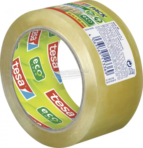 tesa BIO & STRONG Csomagolószalag Átlátszó 66m x 50mm 1db 58296