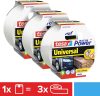 tesa UNIVERSAL Szövet ragasztószalag Fehér 10m x 50mm 3db 56348