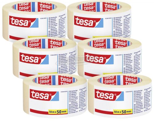 tesa UNIVERSAL Festő védőszalag Átlátszó 50m x 50mm 6db 05288