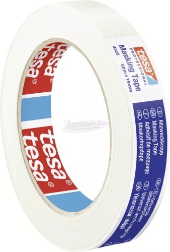tesa STANDARD Krepp szalag Professional Bézs 50m x 19mm 1db 04325-00000-01