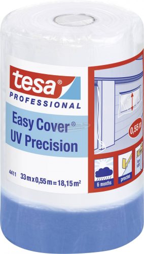 tesa 04411-00002-00 Fedőfólia tesa Easy Cover Kék 33mx55 cm 1db 04411-00002-00