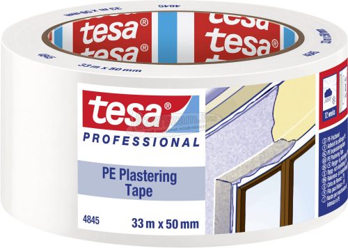 tesa PE Vakolat színelválasztó szalag Professional Fehér 33m x 50mm 1db 04845-00001-00
