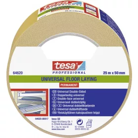   tesa UNIVERSAL PERMANENT Fektető szalag Professional Fehér 25m x 50mm 1db 64620-00017-11