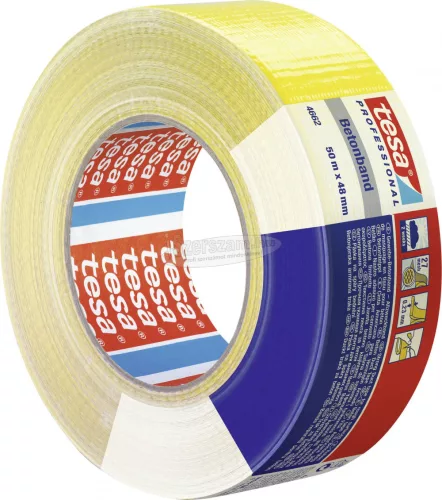 tesa Szövet ragasztószalag Professional Sárga 50m x 48mm 1db 04662-00199-00