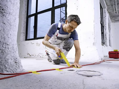 tesa Szövet ragasztószalag Professional Sárga 50m x 48mm 1db 04662-00199-00