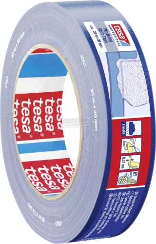 tesa Vakolat Színelválasztó szalag Professional Kék 25m x 30mm 1db 04363-00002-02