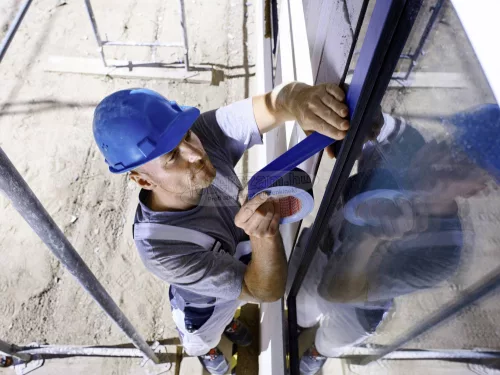 tesa Vakolat Színelválasztó szalag Professional Kék 25m x 30mm 1db 04363-00002-02