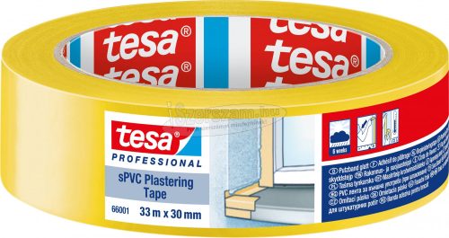 tesa SPVC 66001-00000-00 Pucolószalag tesa Professional Sárga 33mx30mm 1db 66001-00000-00