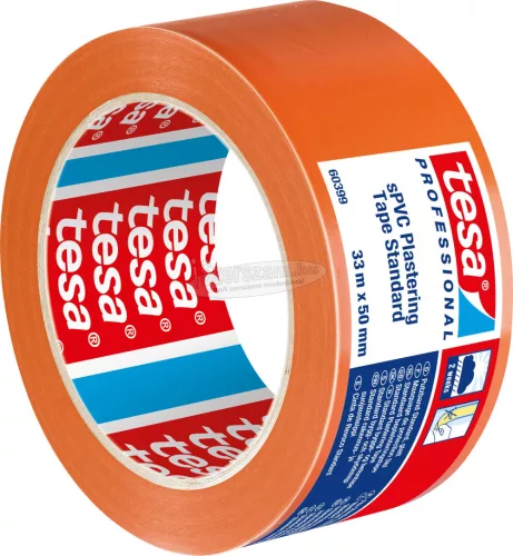tesa SPVC Vakolat színelválasztó szalag Professional Narancs 33m x 50mm 1db 60399-00001-01